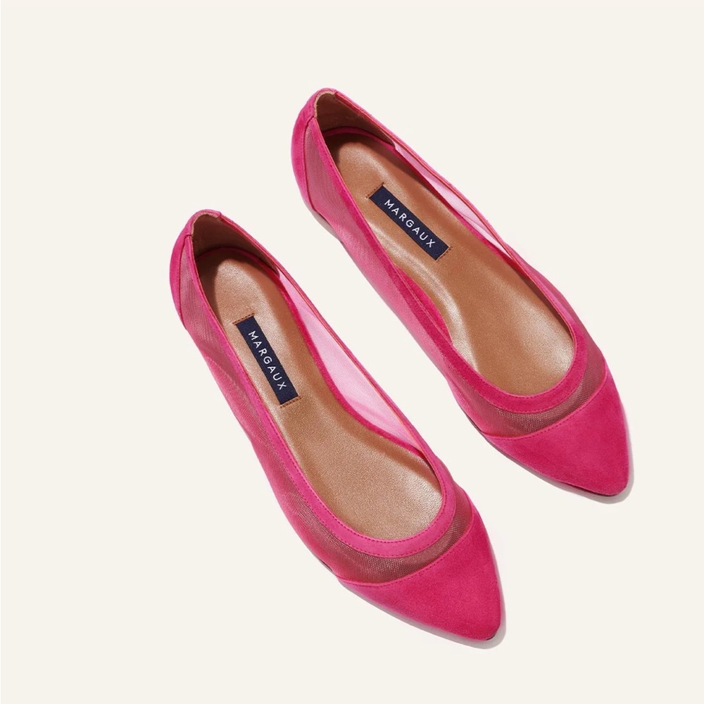 Margaux The Pointe - Flamingo Mesh - 39.5/9 - worn for 1 hour!